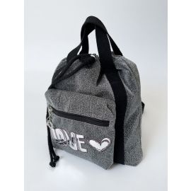 фото детский рюкзак Alba Soboni 2283 темное серебро купить