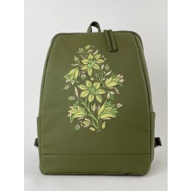 фото рюкзак для ноутбука Alba Soboni 240019-1 оливковый купить