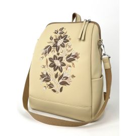 фото рюкзак Alba Soboni 240026 бежевый купить