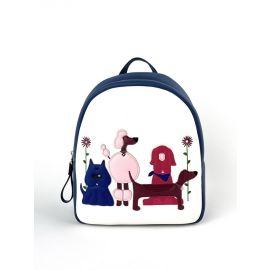 фото детский рюкзак Alba Soboni 2402 белый-синий купить