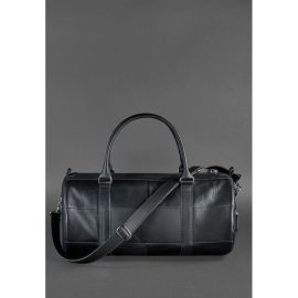 Мужская кожаная сумка Harper черная Crazy Horse