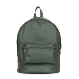 Рюкзак POOLPARTY backpack-leather-darkgreen
