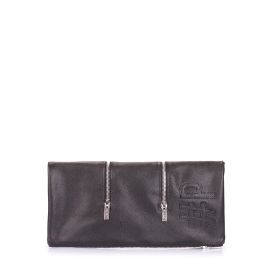 фото клатч POOLPARTY chrome-black купить