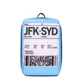 фото дорожный рюкзак POOLPARTY hub-boardingpass купить