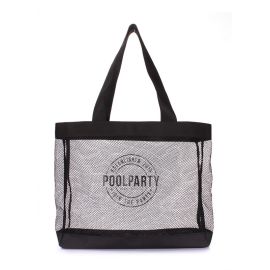 фото сумка POOLPARTY mesh-beach-tote купить