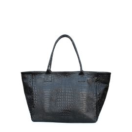 фото сумка POOLPARTY poolparty-desire-croco-black купить