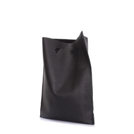 фото сумка POOLPARTY shopper-leather-black купить