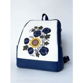 фото рюкзак Alba Soboni U22119 синий-белый купить