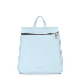 фото рюкзак POOLPARTY venice-leather-babyblue купить